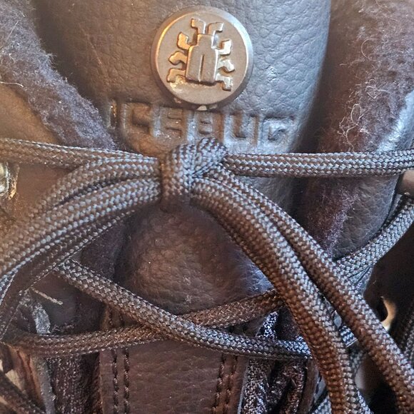 Icebug Womens Sorix2 BUgrip Black Leather Winter Hiking Snow Boots Size 7.5 EUC - Picture 3 of 12